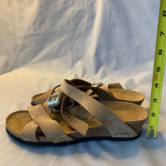 NWOT-BIRKENSTOCK/PAPILLIO Lola Leather Sandal 37 - Picture 6 of 8